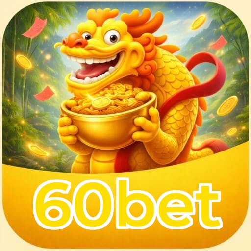 Interface do aplicativo 60bet mostrando jogos disponíveis no iOS e Android